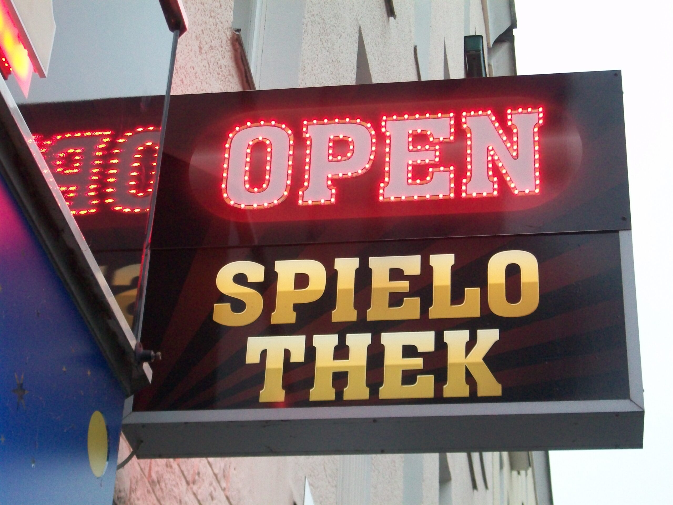 Spielothek - Open - Steck-LED´s