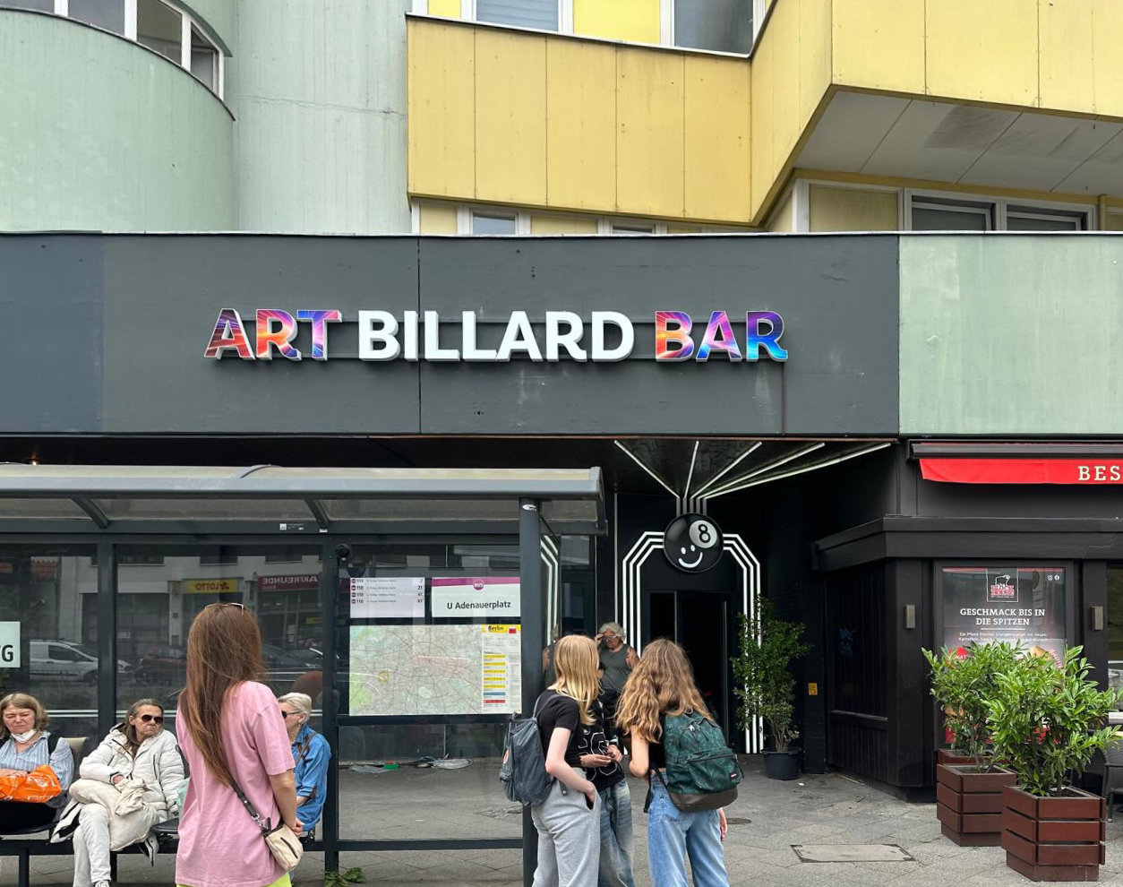 Art Billard Bar - Profileinzelbuchstaben