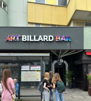 Art Billard Bar - Profileinzelbuchstaben